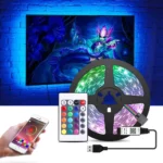 Светодиодная LED лента RGB 5050 Music с пультом USB