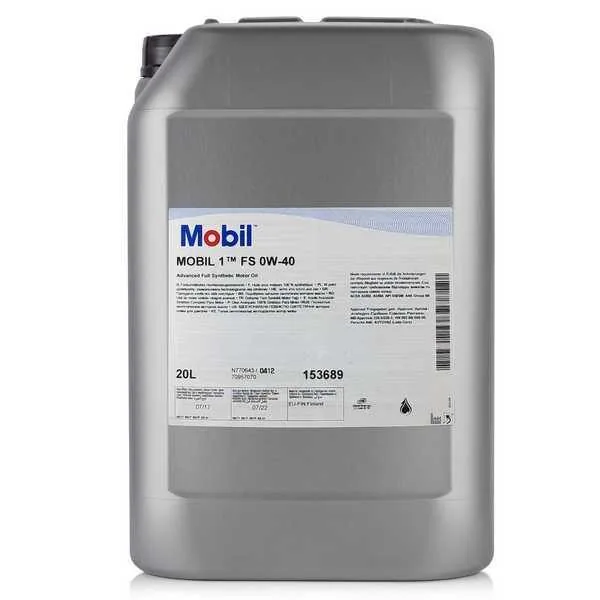 Mobil 1 FS 0W-40 20 л