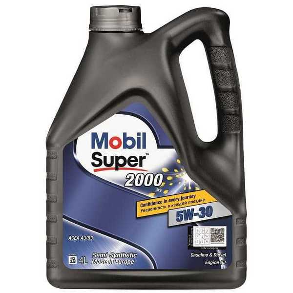 Mobil Super 2000х1 5W-30 4 л