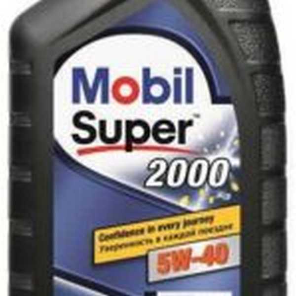 Mobil Super 2000х3 5W-40 1 л