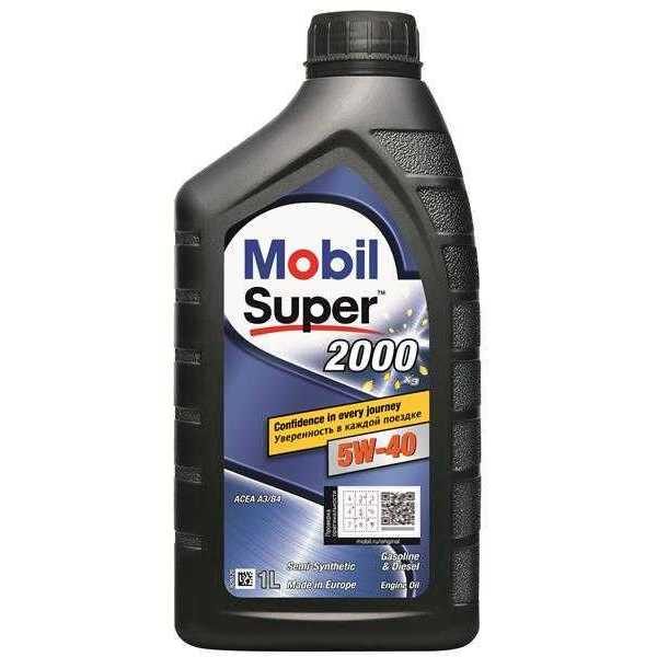 Mobil Super 2000х3 5W-40 1 л