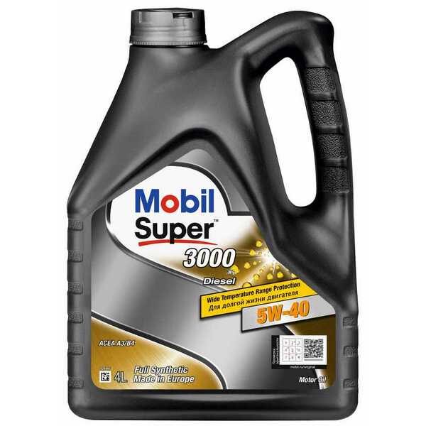 Mobil Super 3000 X1 Diesel 5W-40 4 л