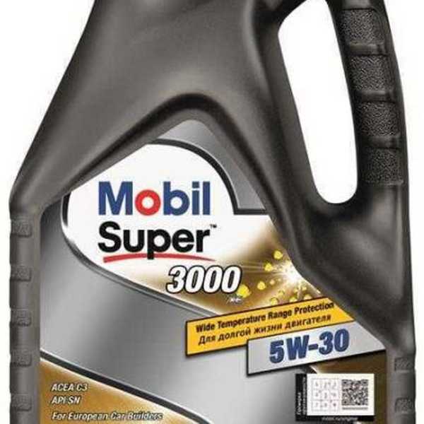 Mobil Super 3000 XE 5W-30 4 л