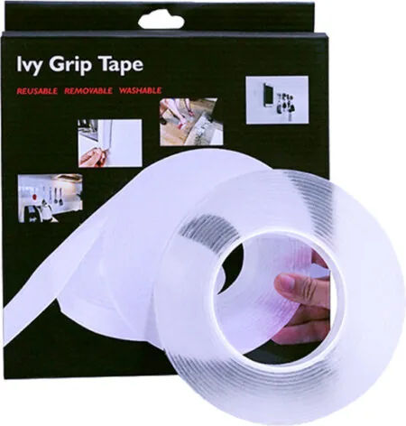 метрів двостороння клейка стрічка багаторазова Ivy Grip Tape, кріпильна стрічка - Новинка