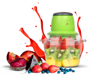 Электрический измельчитель с двухъярусным лезвием Leomax Молния - Новинка