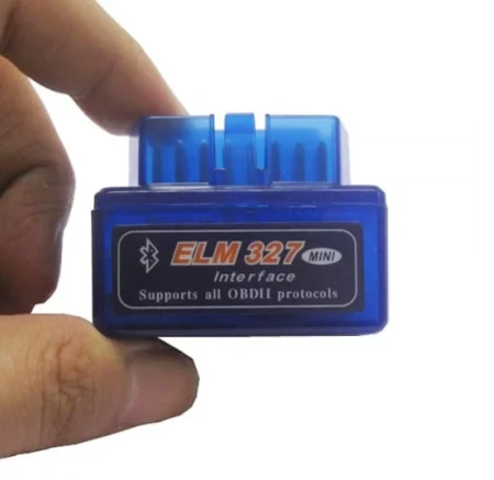 Сканер для авто, сканер для диагностики автомобиля OBD2 ELM327 mini BT. Версия 2.1 (1 плата) - Новинка