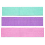 Набор тканевых фитнес резинок Luting. Набор 3 штуки - Новинка