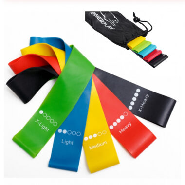 Фитнес резинки 5 шт, петли сопротивления - Новинка