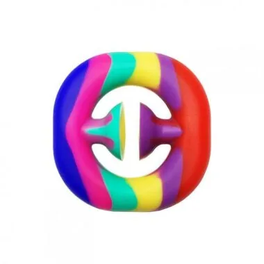 Іграшка-антистрес POP IT: Еспандер Sheng Yang Toys PopIt E снапперс Snappers - Новинка