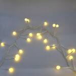 Гирлянда-Нить (String-Lights) 100Ww-9 Внутренняя, Пров.:Белый, 3М (Белый-Теплый)