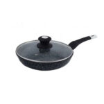 Сковорода Un-5146 26 См С Крышкой/Гранит Темный