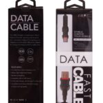 Кабель Usb J18 Black Pack 1.2M 2.4A / Micro-Usb