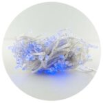 Гирлянда-Нить (String-Lights) 200B-1 Внутренняя, Пров.:Прозрачный, 10М (Синий)