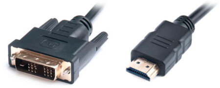 Кабель HDMI-DVI M-M 1.8 м Black