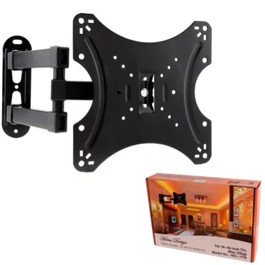 Кронштейн для ТВ 14"-42" до 35 кг HDL-117B, Поворотное крепление для телевизоров на стену