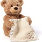 Детская Интерактивная игрушка Мишка Peekaboo Bear (Пикабу) Brown 30 см